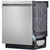 G 24" PrintProof Stainless Steel Front Control Dishwasher With Quadwash And 3rd Rack