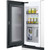 Samsung 23 Cu. Ft. Bespoke Counter Depth 4-Door French Door Refrigerator With Beverage Center 36-Inch Wide in White Glass