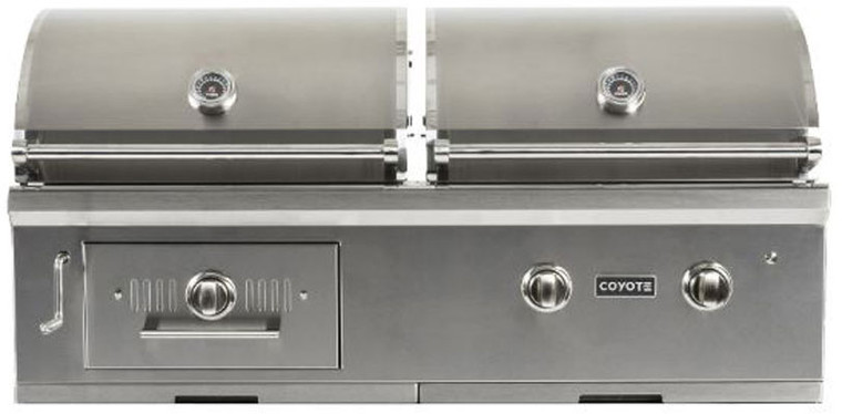 Coyote 50 Stainless Steel Liquid Propane Hybrid Grill - C1HY50LP
