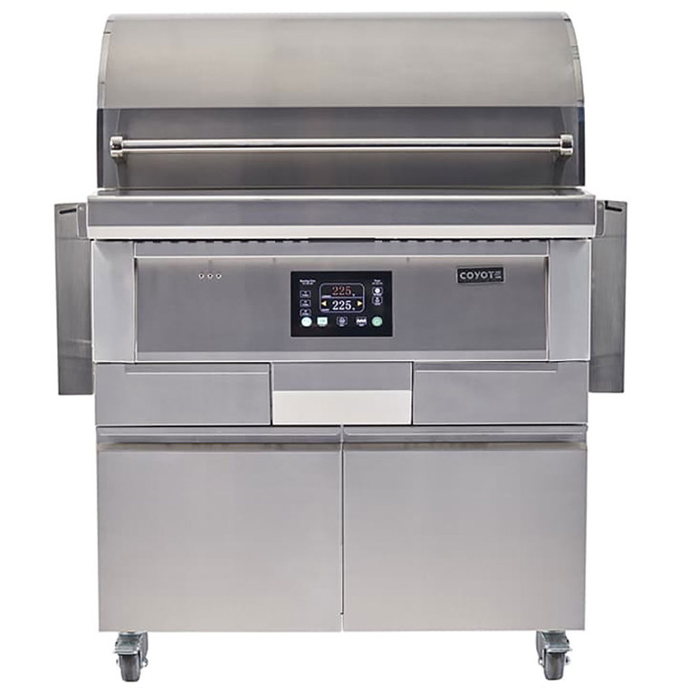 Coyote 36" Stainless Steel Pellet Freestanding Grill
