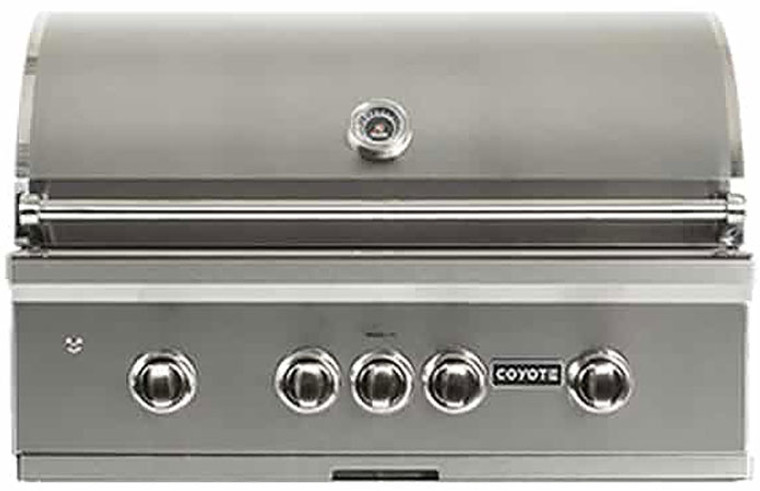 Coyote 36 Stainless Steel Built-In S-Series Liquid Propane Gas Grill