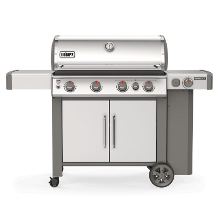 Weber Genesis II S-435 Stainless Steel Liquid Propane Gas Grill