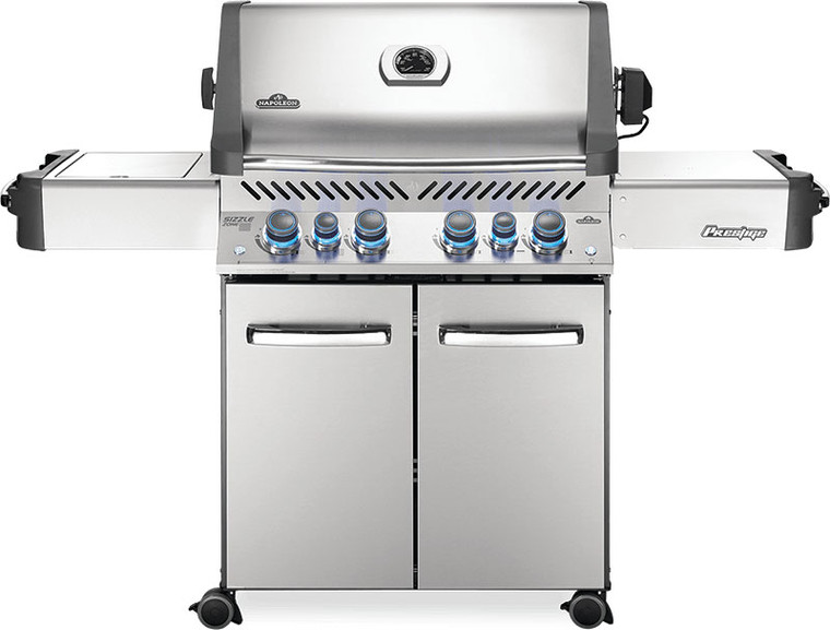 Napoleon Prestige 500 Series RSIB Stainless Steel Natural Gas Freestanding Grill