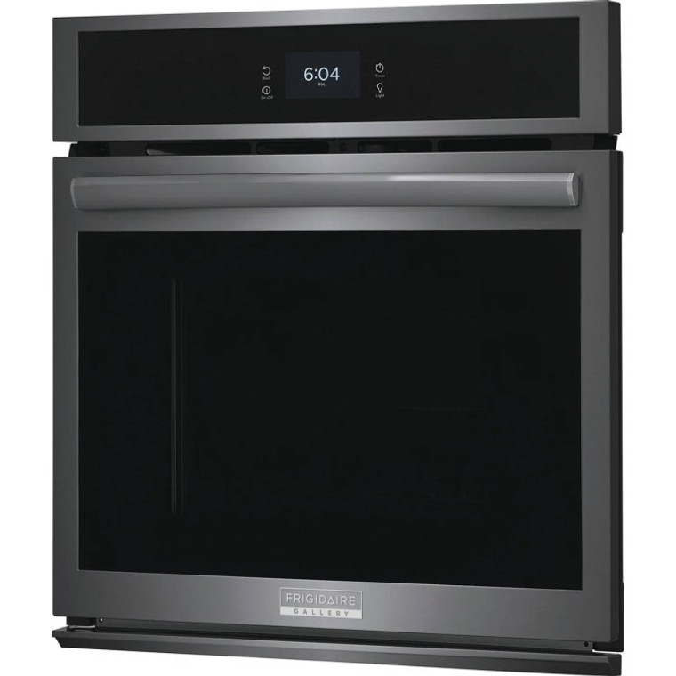 Frigidaire Gallery ADA 27" Smudge-Proof Black Stainless Steel Single Electric Wall Oven With Total Convection