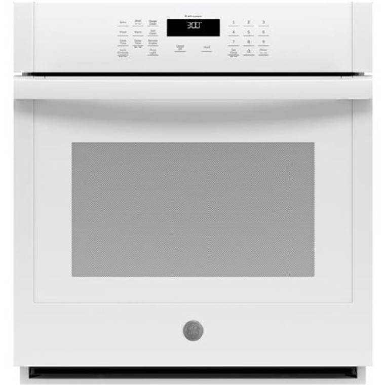 GE 27" White Built-In Single Wall Oven