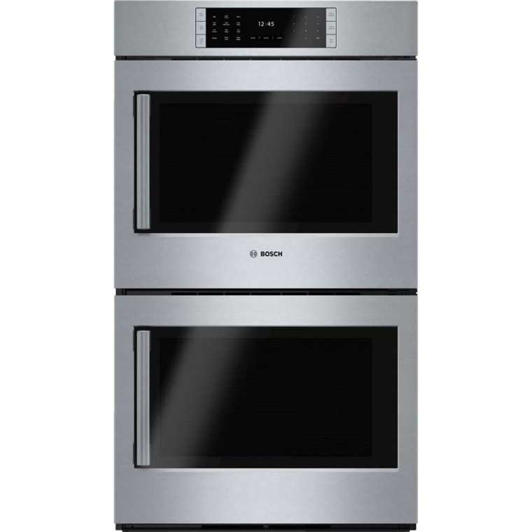 Bosch Benchmark Series 30" Stainless Steel Right-Hinge Double Wall Oven