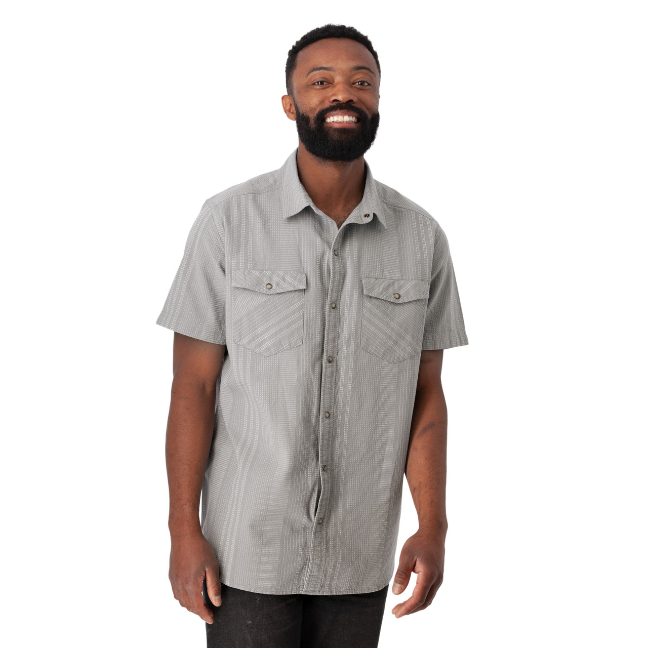 mens snap button dress shirts Desert Mirage Men's Embroidered Pearl Snap Shirt Leyoma