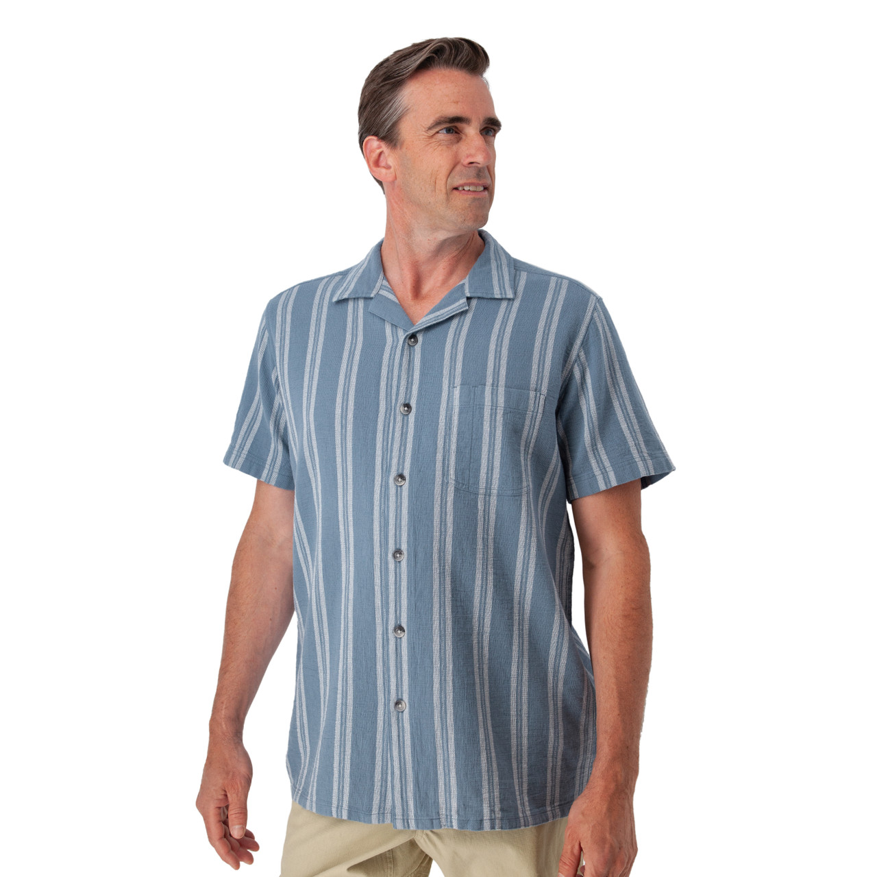 Men's Ayden Organic Cotton Camp Shirt | Old Ranch Brands