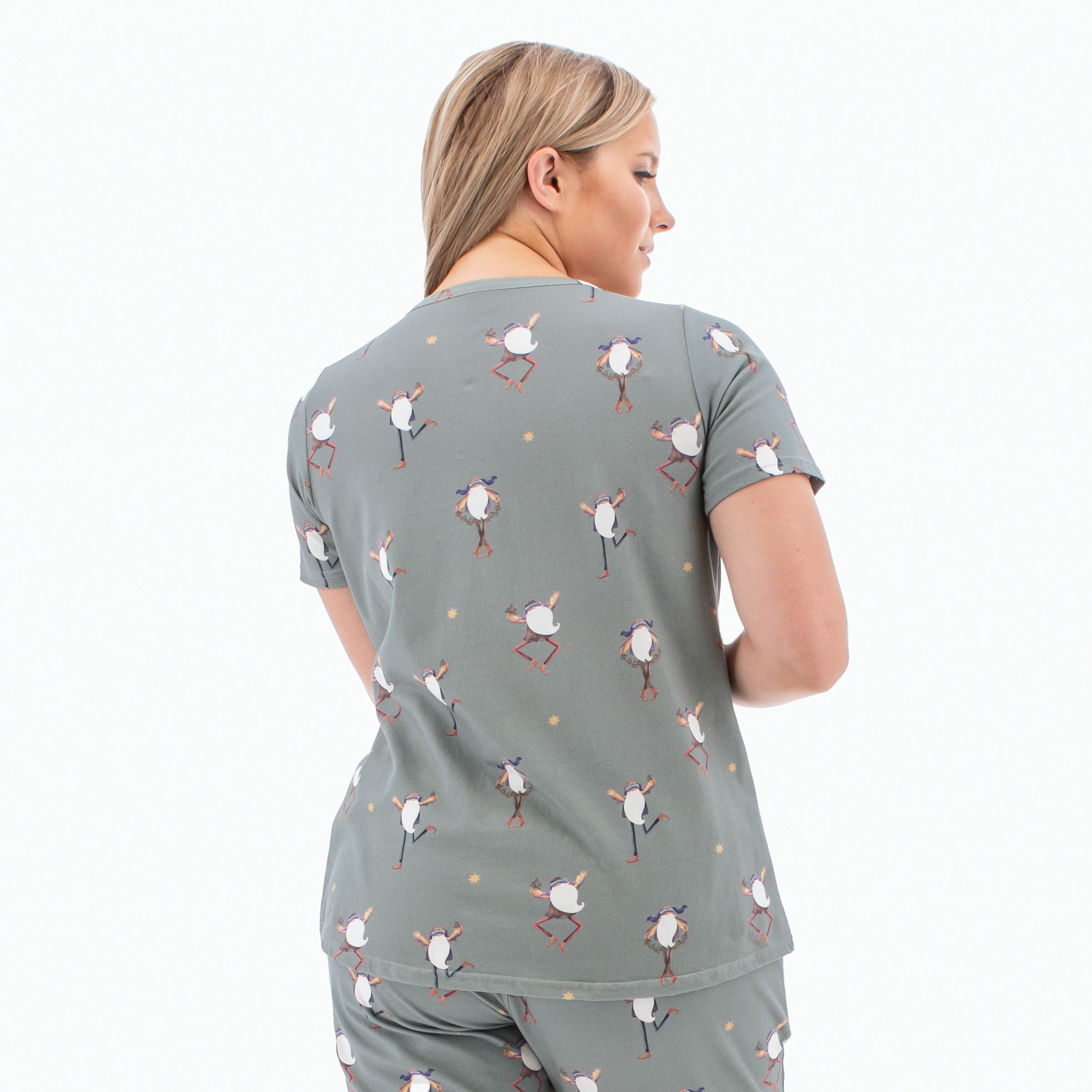 Women's Dancing Gnome Pajama Jogger