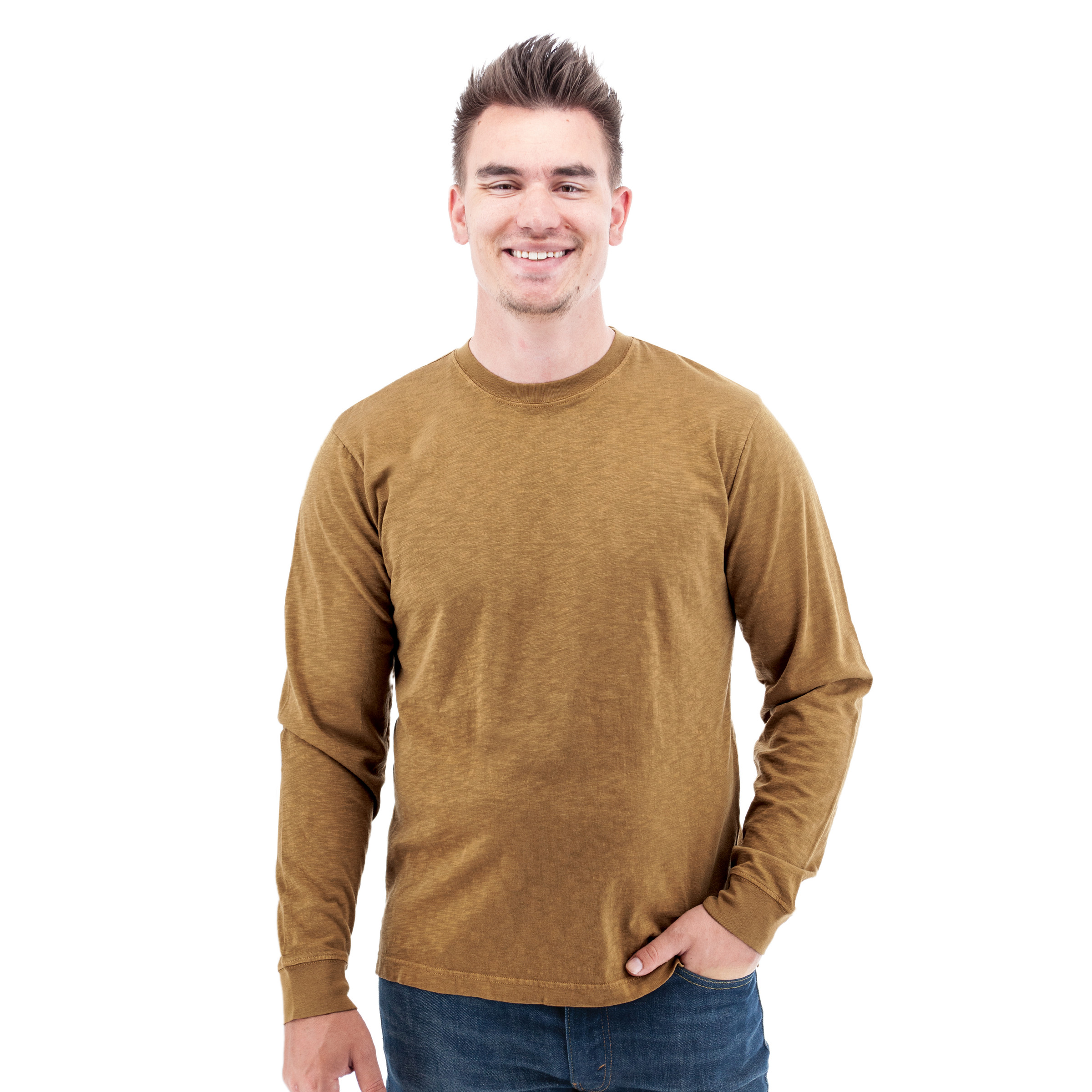 Tall Kayce Organic Long Sleeve T-Shirt Old Ranch Brands