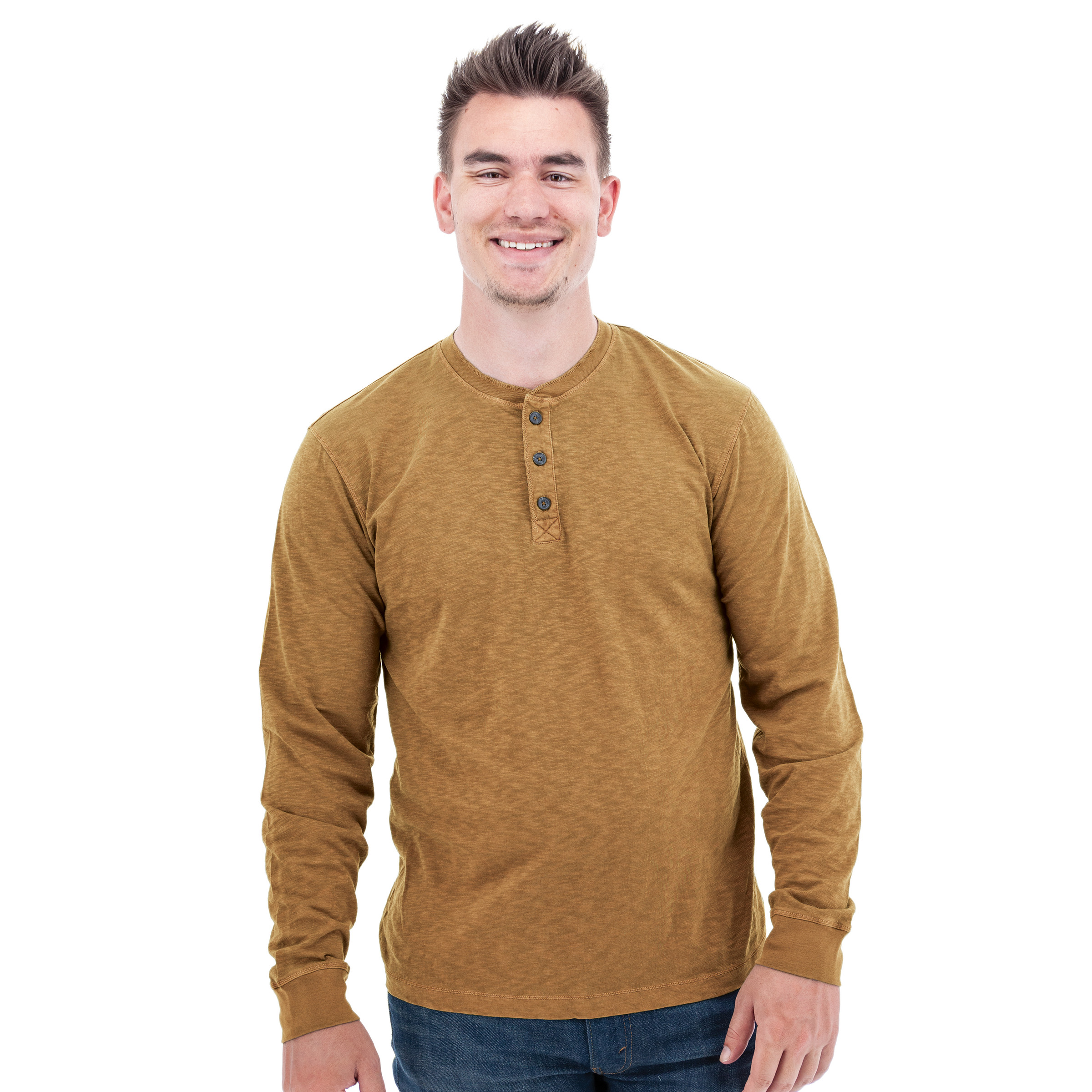 Tall Kayce Organic Henley | Old Ranch Brands
