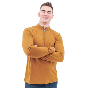 Conall Quarter Zip Pullover studio alt 1