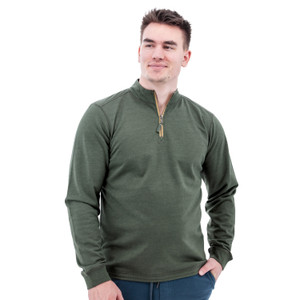 Conall Quarter Zip Pullover studio alt1