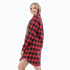 Plaid Night Shirt alt 1