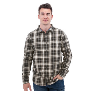 Tall Miles Organic Flannel Shirt studio