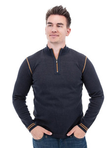 Silas Lightweight 1/4 Zip Sweater studio alt 1