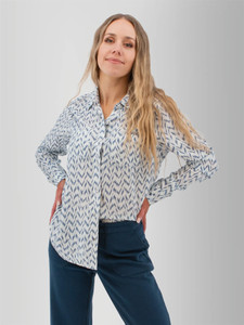 Lilah Floral Print Shirt studio