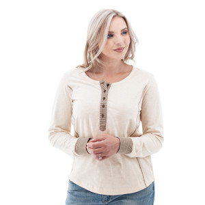 Sofia Organic Henley studio alt 1