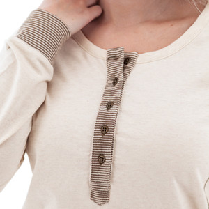 Sofia Organic Henley studio detail