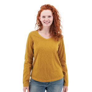 Layla Organic V-Neck Top studio