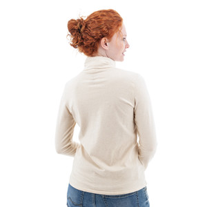 Mariela Organic Turtleneck studio back