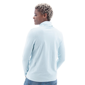 Mariela Organic Turtleneck studio back
