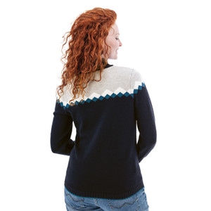 Amara 1/4 Zip Sweater studio back