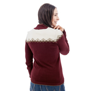 Amara 1/4 Zip Sweater studio back