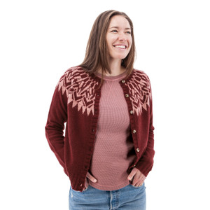 Alani Fair Isle Cardigan studio