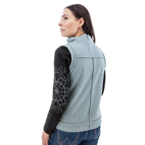 Payette Fleece Vest studio back