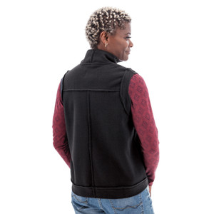 Payette Fleece Vest studio back