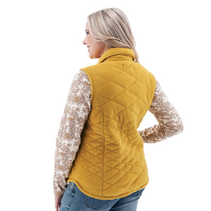Hadlee Fleece Vest studio back