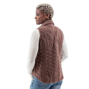 Hadlee Fleece Vest studio back