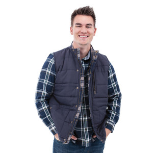 Jameson Recycled Quilted Vest studio