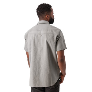 Liam Organic Cotton Snap Button Shirt back