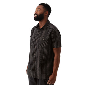 Liam Organic Cotton Snap Button Shirt alt1
