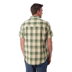 Liam Organic Cotton Snap Button Shirt back