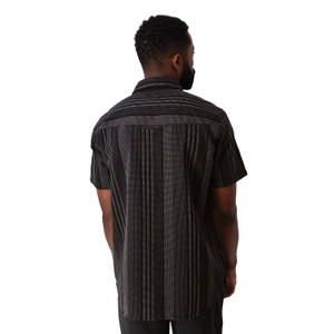 Liam Organic Cotton Snap Button Shirt back