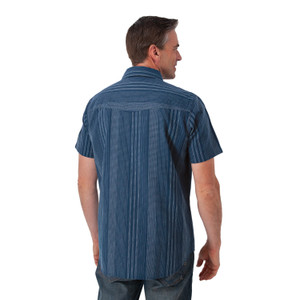 Liam Organic Cotton Snap Button Shirt back