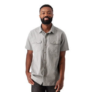 Liam Organic Cotton Snap Button Shirt studio