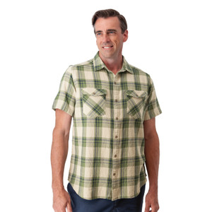 Liam Organic Cotton Snap Button Shirt studio