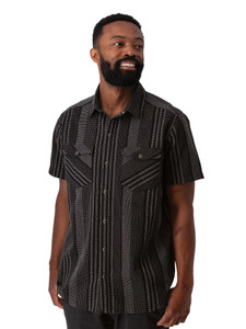 Liam Organic Cotton Snap Button Shirt studio