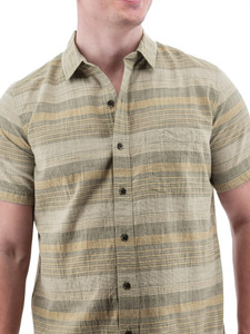 Hawke Organic Cotton Striped Shirt studio alt 1