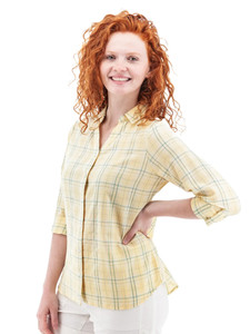 Plumas Organic Roll-Up Shirt studio alt1