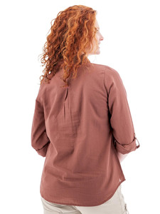Plumas Organic Roll-Up Shirt studio back