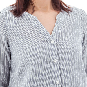 Anna Smocked Sleeve Blouse studio alt2