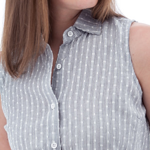 Nadya Organic Cotton Tank Top studio alt2