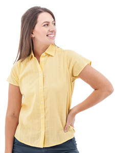 Aubrey Organic Camp Shirt studio