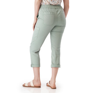 Reagan Cargo Crop Pant studio back