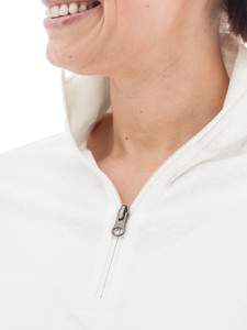 Corina Recycled 1/4 Zip Pullover studio alt2